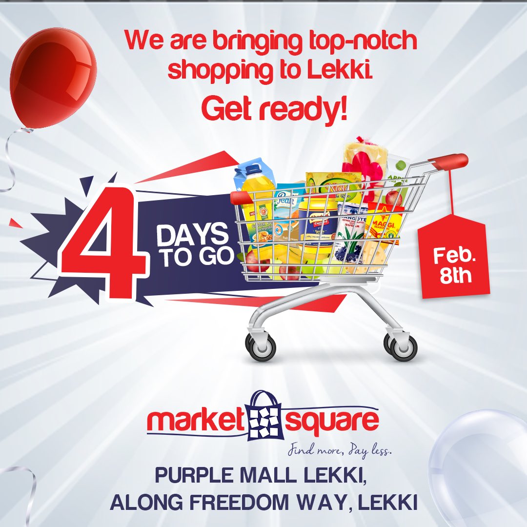 marketsquarengr's tweet photo. The excitement is building up, and we can’t wait to bring the ultimate shopping experience to you🤩🤩

Get ready for an unforgettable journey. 

#Marketsquare #MarketsquareNg #Newstorealert #Openingsoon #Lekki https://t.co/ZdA9UFmJJh