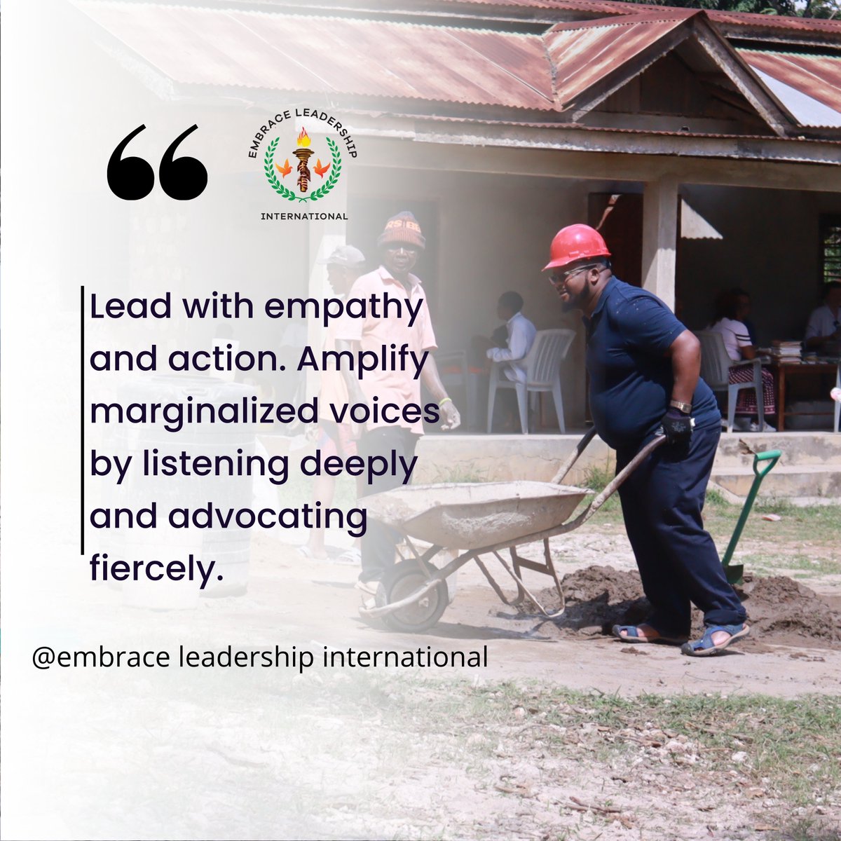 Embraceleaders's tweet photo. Champion equity through small, intentional steps—mentor, donate, or educate. True leadership uplifts others; create spaces where everyone thrives. Today, turn compassion into change. 🌍✨ #LeadWithPurpose #CommunityFirst https://t.co/0hLiImqyDn