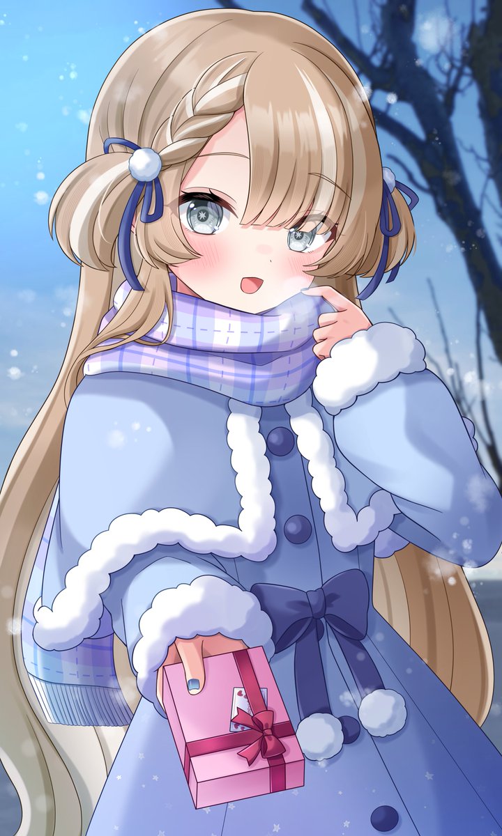 Meeta gives you chocolates for Valentine's Day! 🧸🧹🍫💝

Art 🎨: @/rimekooo

Thank you for the delivery!
#Meetart #MeetaOsita #Skeb