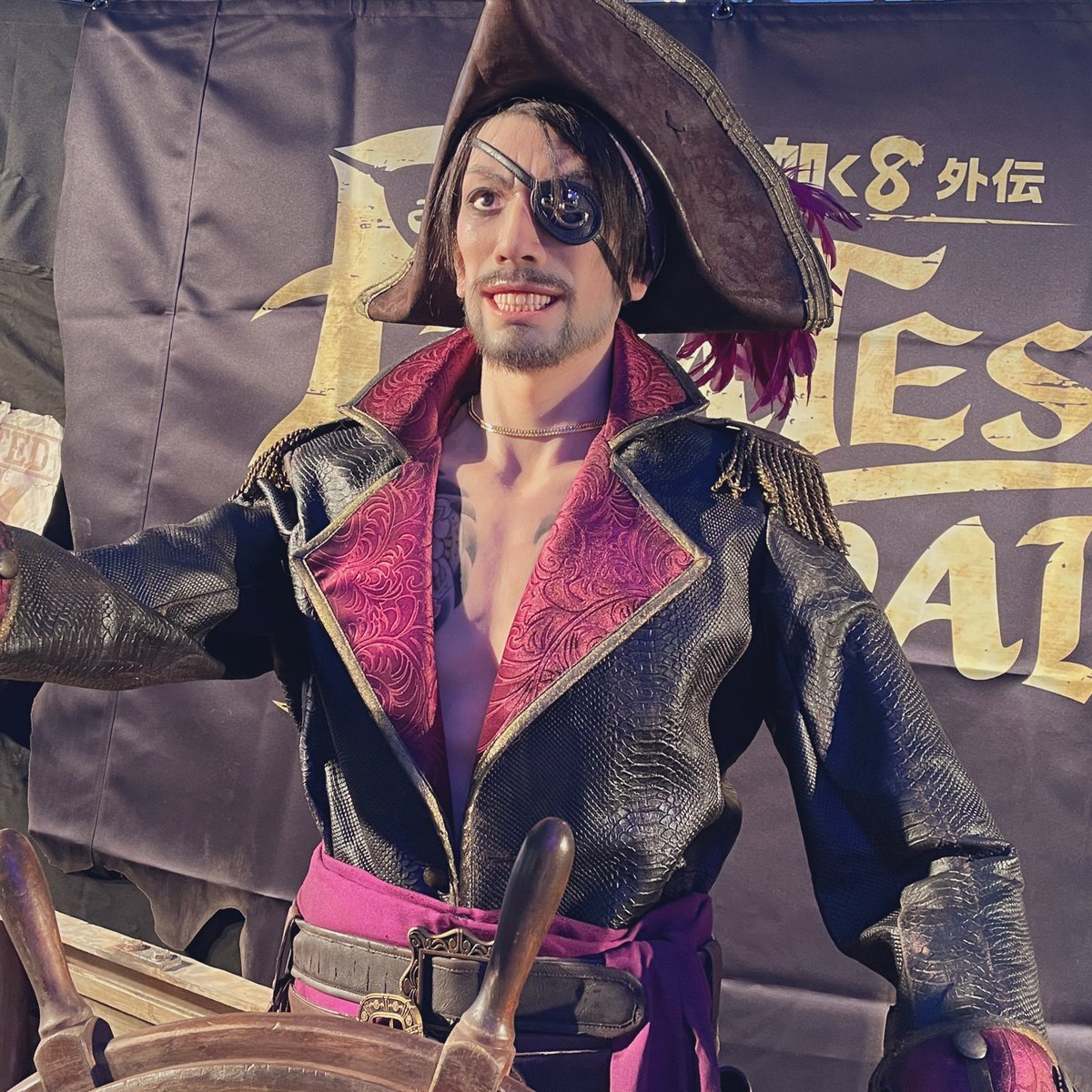 これはマジ祭りでお会いした真島の兄さん