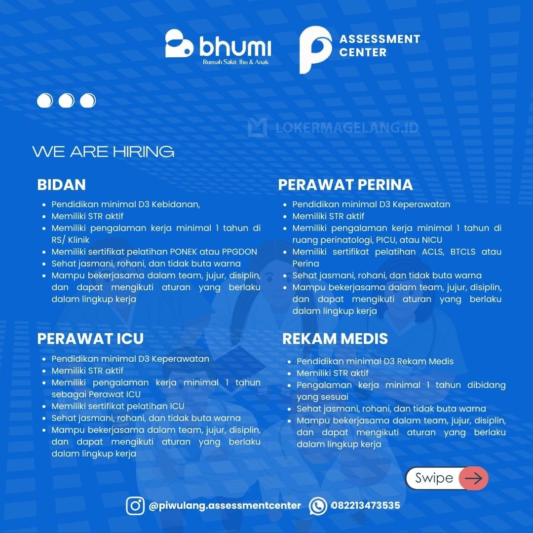 lokermagelangid's tweet image. Halo SobatAC 👋🏻

Ada kabar baik nih buat kamu yang lagi cari lowongan!

Yuk SobatAC buruan apply yah!🤗

#karir #loker #infoloker #akupilihjih #assessmentcenter #umfac