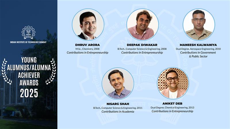 iitbombay's tweet photo. Heartiest congratulations to all the exceptional winners of IIT Bombay’s Young Alumnus/Alumna Achiever Awards (YAAA) !
#IITBombay #YoungAlumniAchievers #YAAA #FutureLeaders #Congratulations https://t.co/INfiaX5wh5