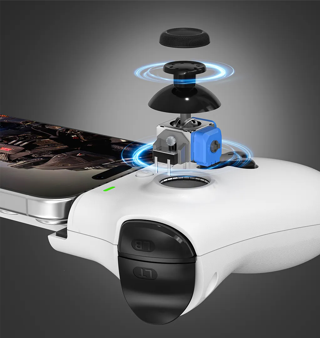 ZIKETECH's tweet photo. ZIKE Z331 USB-C Mobile Gaming Stretch Controller equipped with advanced Hall Effect joysticks, it ensures precise movement, enhanced durability, and anti-drift performance for pro-level control. 🎮✨ 

#GamingController #MobileGaming #HallEffectJoystick #ProControl #ZIKE https://t.co/aL0QfO36WS