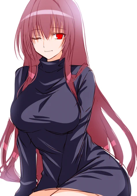 落書きスカサハ師匠セーター☆#FGO 