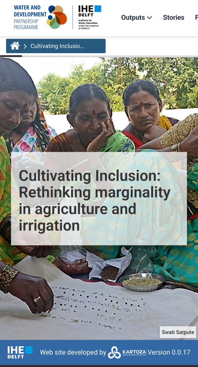 "#smallholders, especially women, are literally putting #food on the table by producing edible crops...their erasure raises serious questions on the future of food diversity &amp; security." An excellent blogpost from <a href="/seemakulkarni21/">Seema</a> based on her work. 👇🏾
wdpprepository.org/catalogue/#/ge…