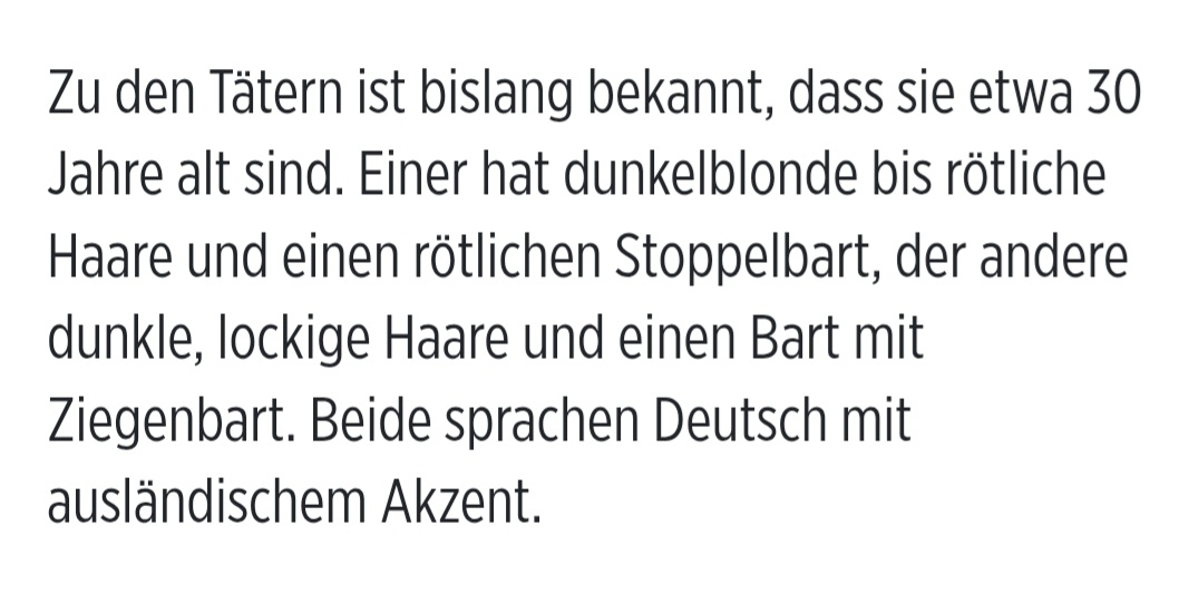 In #Konstanz  rennen zwei bewaffnete Wahnsinnige 🔪🔪 rum und die Medien halten es nichteinmal für nötig uns eine Täterbeschreibung zu geben. Den Grund dafür können wir uns alle denken !

Danke #BILD  , das ihr wenigstens ein bisschen Licht ins Dunkel bringt !