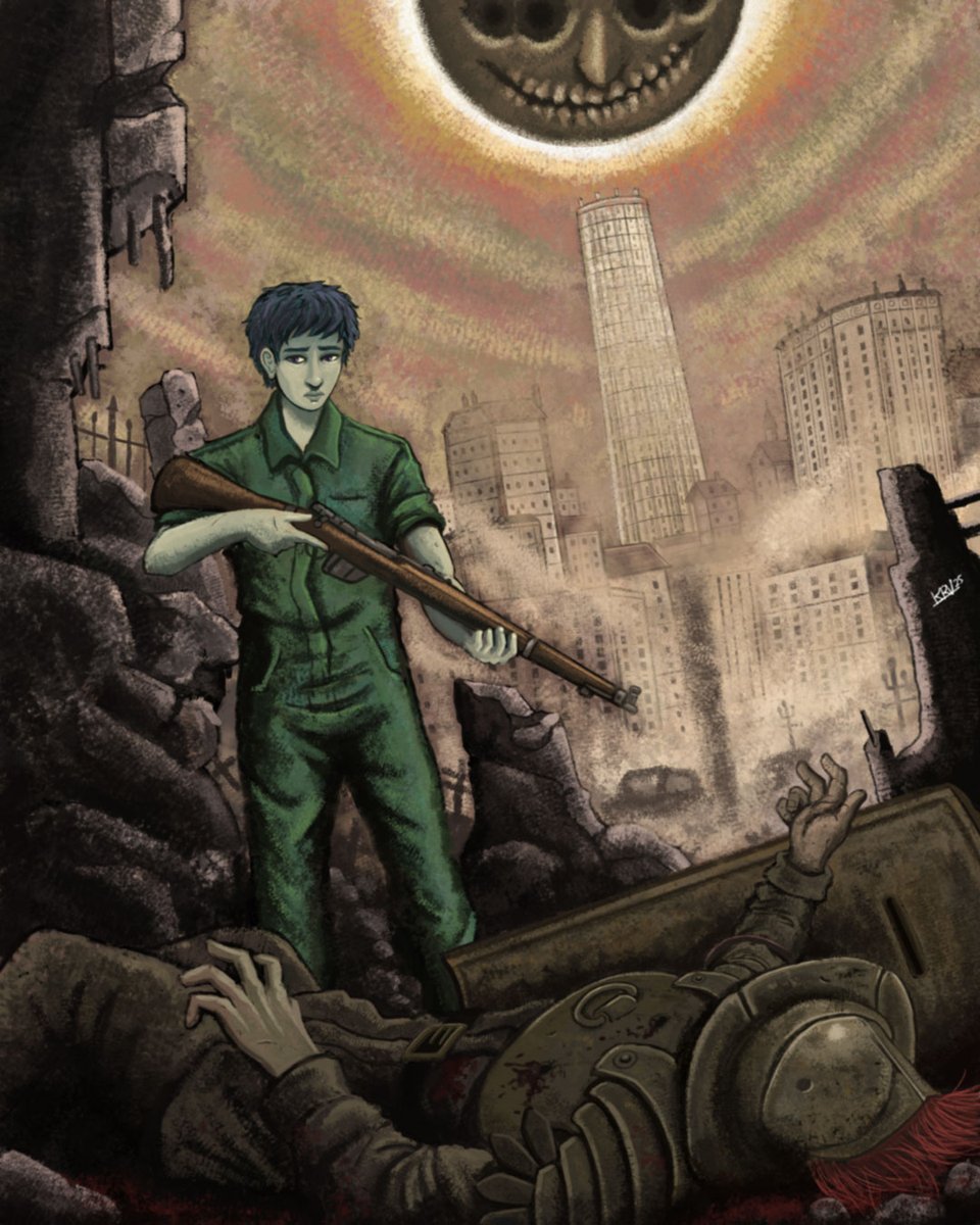 kevrayval's tweet image. Fanart of Levi from Fear and Hunger 2: Termina.
Have the hankering of redrawing the previous Marina and Olivia paintings... someday.
#fearandhunger #fearandhungertermina #fearandhungerfanart #funger #levi