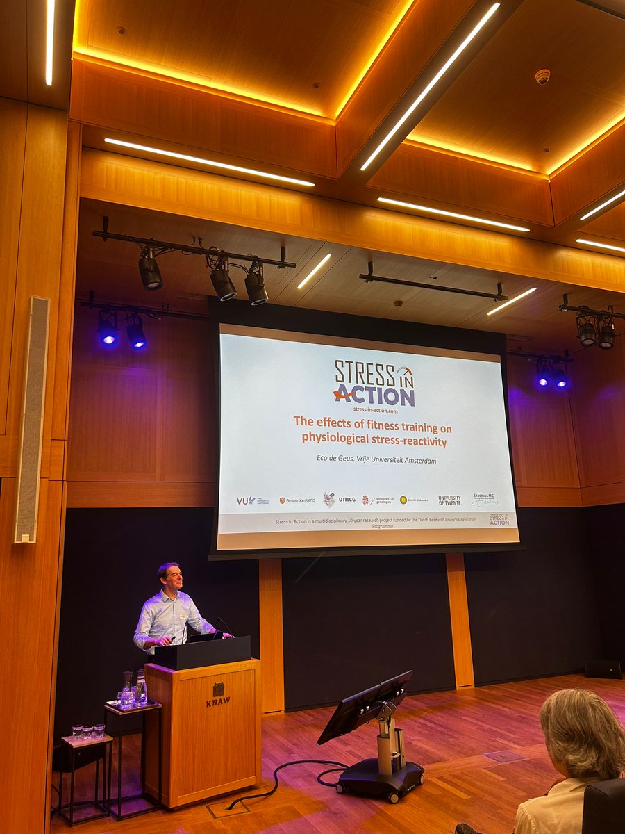 Netherlands Twin Register (@ntrscience) on Twitter photo 📢ICYM: At the <a href="/StressInAction/">Stress in Action</a> Stress-NL symposium held on Jan 30 2025!
<a href="/eco_geus/">Eco de Geus</a> presented on the effects of fitness training on physiological stress-reactivity 📢ICYM: At the <a href="/StressInAction/">Stress in Action</a> Stress-NL symposium held on Jan 30 2025!
<a href="/eco_geus/">Eco de Geus</a> presented on the effects of fitness training on physiological stress-reactivity