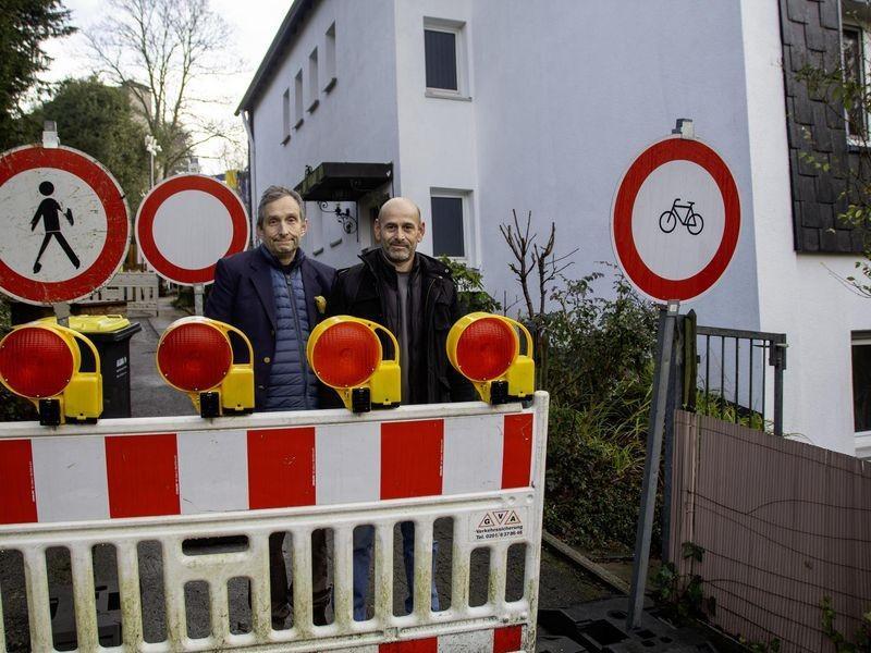 Baustellen-Ärger: Essener kann eigenes Haus nicht betreten waz.de/lokales/essen/…
