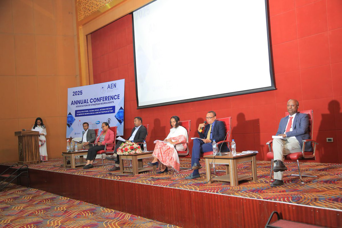Our Guest of honor Ato Asegid Samuel from <a href="/FMoHealth/">Ministry of Health ETHIOPIA</a> and speakers Dr Medhin Selamu <a href="/WHOEthiopia/">WHO Ethiopia</a> Dr Awoke Mengistu <a href="/EPHIEthiopia/">Ethiopian Public Health Institute</a> Dr Abdi <a href="/FMoHealth/">Ministry of Health ETHIOPIA</a> 
Thank you for joining us in discussing IGAP implementation in Ethiopian context followed by a fruitful panel discussion. #AEN #IGAP