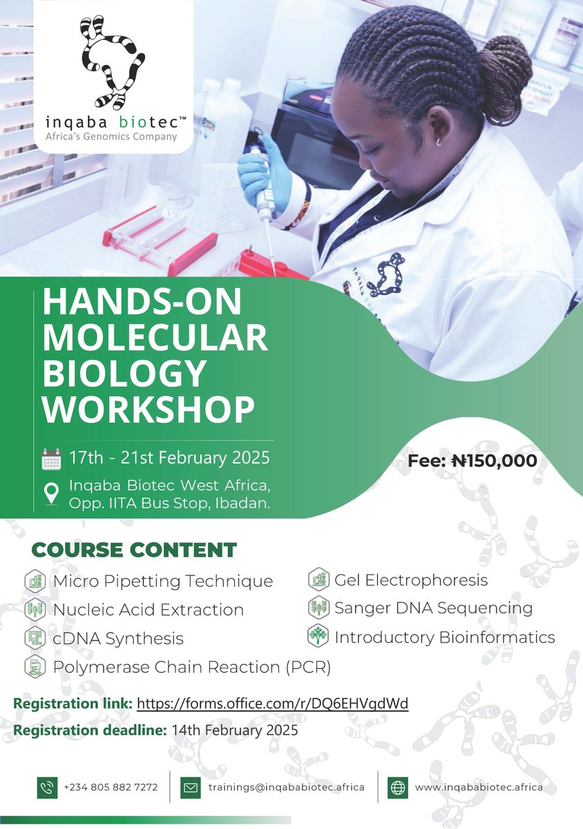 Gentle reminder about our upcoming workshop scheduled for 17th - 21st February. 
Click the link below to register.
forms.office.com/r/DQ6EHVgdWd