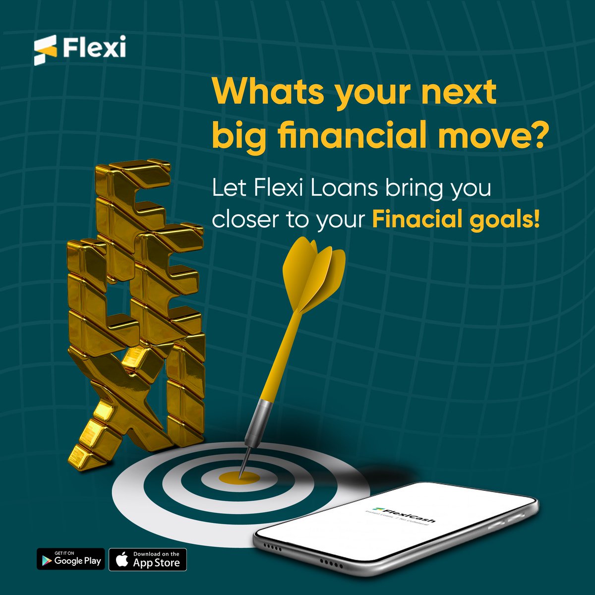 flexi_ng's tweet image. In 2025, dream big, act smart, and secure your financial future! Your growth starts with a single step! Flexi is here to empower you every step of the way. Let’s make those goals a reality!

#flexi #flexicash #flexiloans #levelupwithflexi