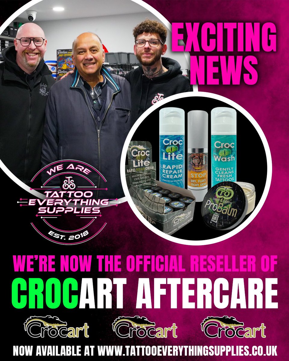 #tattooeverythingsupplies #tattoo #eliteteam #uksupplier #familyrun #familyowned #nextdaydelivery #awardwinning #customerscomefirst