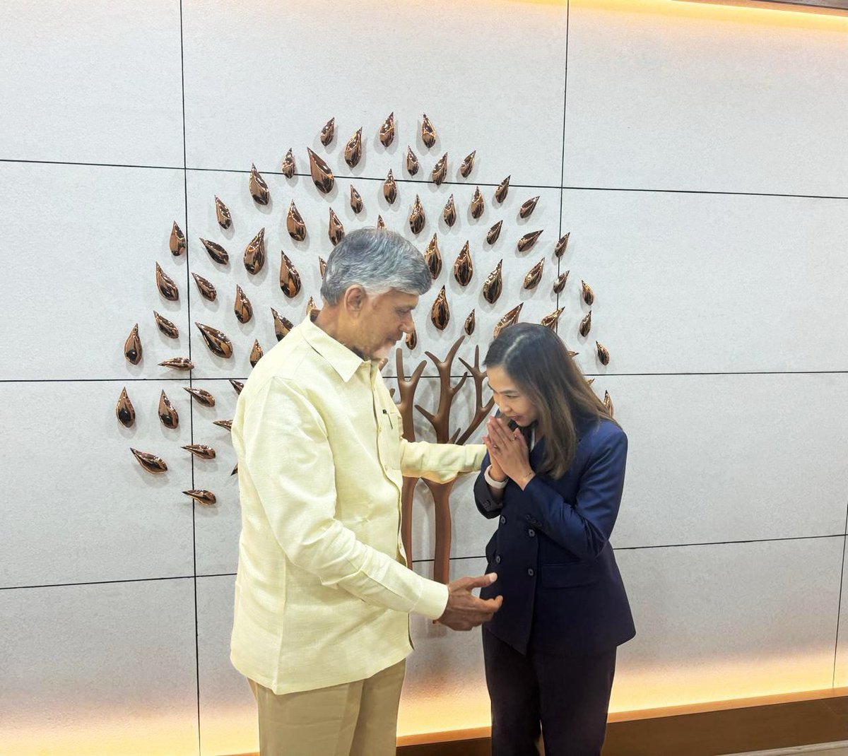 SAEL (@sael_india) on Twitter photo We thank Hon'ble CM Shri Nara Chandrababu Naidu Garu for an engaging discussion on SAEL's waste-to-energy technology and its alignment with Andhra Pradesh's landmark Integrated Clean Energy (ICE) Policy.
<a href="/ncbn/">N Chandrababu Naidu</a> <a href="/norfund/">Norfund</a> <a href="/NDB_int/">New Development Bank</a> <a href="/SocieteGenerale/">Societe Generale Group</a> We thank Hon'ble CM Shri Nara Chandrababu Naidu Garu for an engaging discussion on SAEL's waste-to-energy technology and its alignment with Andhra Pradesh's landmark Integrated Clean Energy (ICE) Policy.
<a href="/ncbn/">N Chandrababu Naidu</a> <a href="/norfund/">Norfund</a> <a href="/NDB_int/">New Development Bank</a> <a href="/SocieteGenerale/">Societe Generale Group</a>