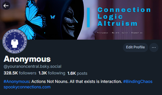 Anonymous tweet media