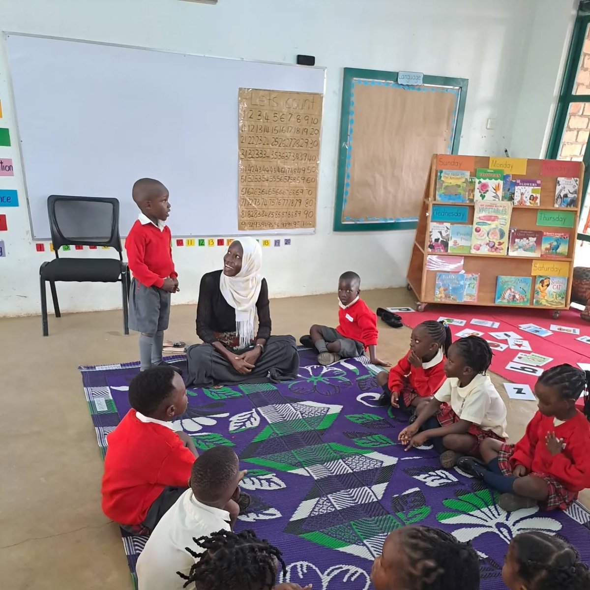 ClarkeJuniorSch's tweet photo. Our school is full of life again! 🎉📚 We’re thrilled to have our children back—ESPECIALLY Ms. Alice! ❤️ Here’s to a great term of #InquireDiscoverLearn! 🌟 #BackToSchool #JoyfulLearning https://t.co/Luu2qzwOC8