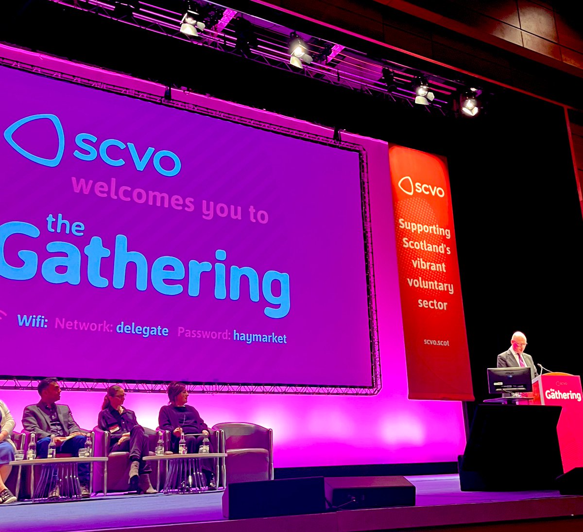Chest Heart & Stroke Scotland | also on bluesky (@chsscotland) on Twitter photo “It takes all of us working together to create lasting change”
The #SCVOGathering kicks off with <a href="/ScotGovFM/">First Minister</a> John Swinney. “It takes all of us working together to create lasting change”
The #SCVOGathering kicks off with <a href="/ScotGovFM/">First Minister</a> John Swinney.