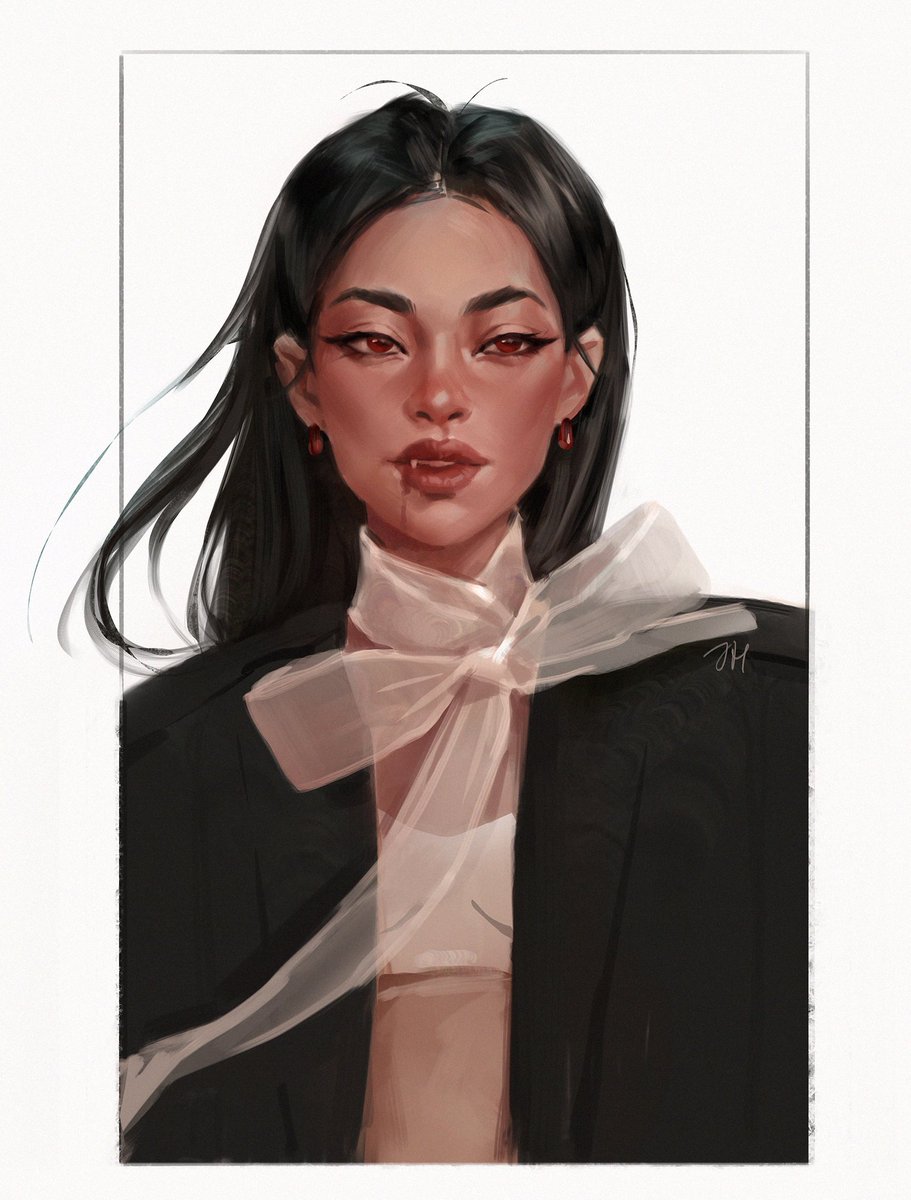 junica_h's tweet photo. small portrait study 💫 https://t.co/u2PaaKMpUM