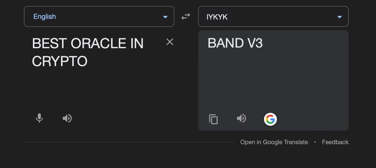 we speak BAND, what about you?