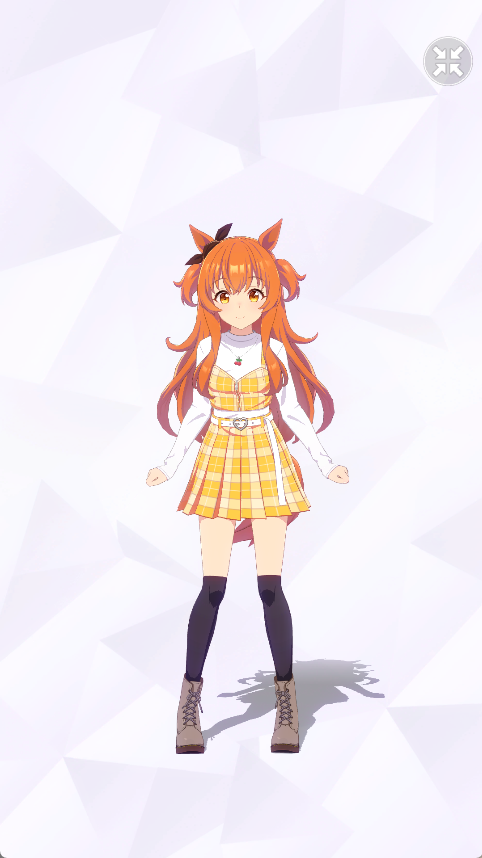 ウマ娘 マヤノトップガン 私服 ウマ娘】マヤノトップガンの私服ゲット✨ 元気いっぱいのマヤノに