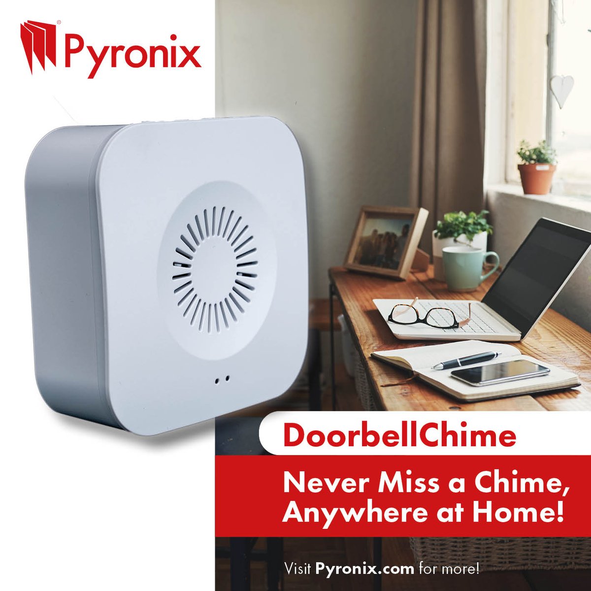 Pyronix's tweet image. The Chime’s clear audible alerts ensure your customers never miss a doorbell ring, no matter how busy they are!

View more in the comments.

#Pyronix #homesecuritysystem #securitysolutions