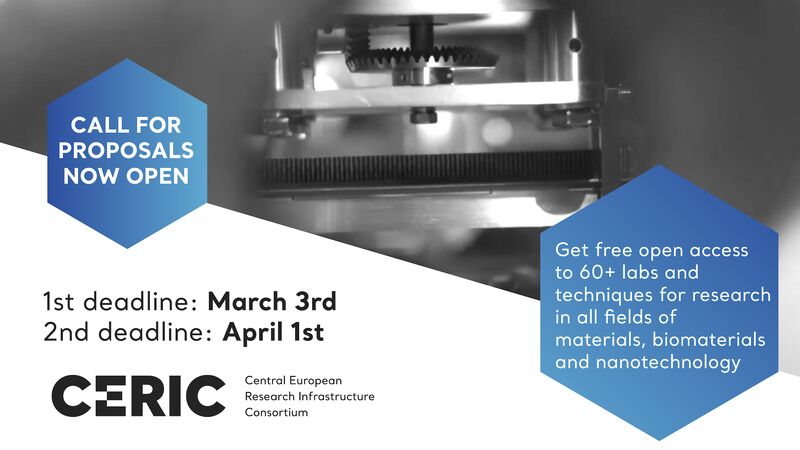 SOLARIS Centre (@solaris_science) on Twitter photo We invite researchers to take advantage of free open access to world-class research facilities! 🌍
<a href="/CERICnews/">CERIC-ERIC</a> offers coordinated access to 60+ advanced instruments and two support laboratories, covering biomaterials, materials science, and nanotechnology.
🔵Deadlines:
1. March We invite researchers to take advantage of free open access to world-class research facilities! 🌍
<a href="/CERICnews/">CERIC-ERIC</a> offers coordinated access to 60+ advanced instruments and two support laboratories, covering biomaterials, materials science, and nanotechnology.
🔵Deadlines:
1. March