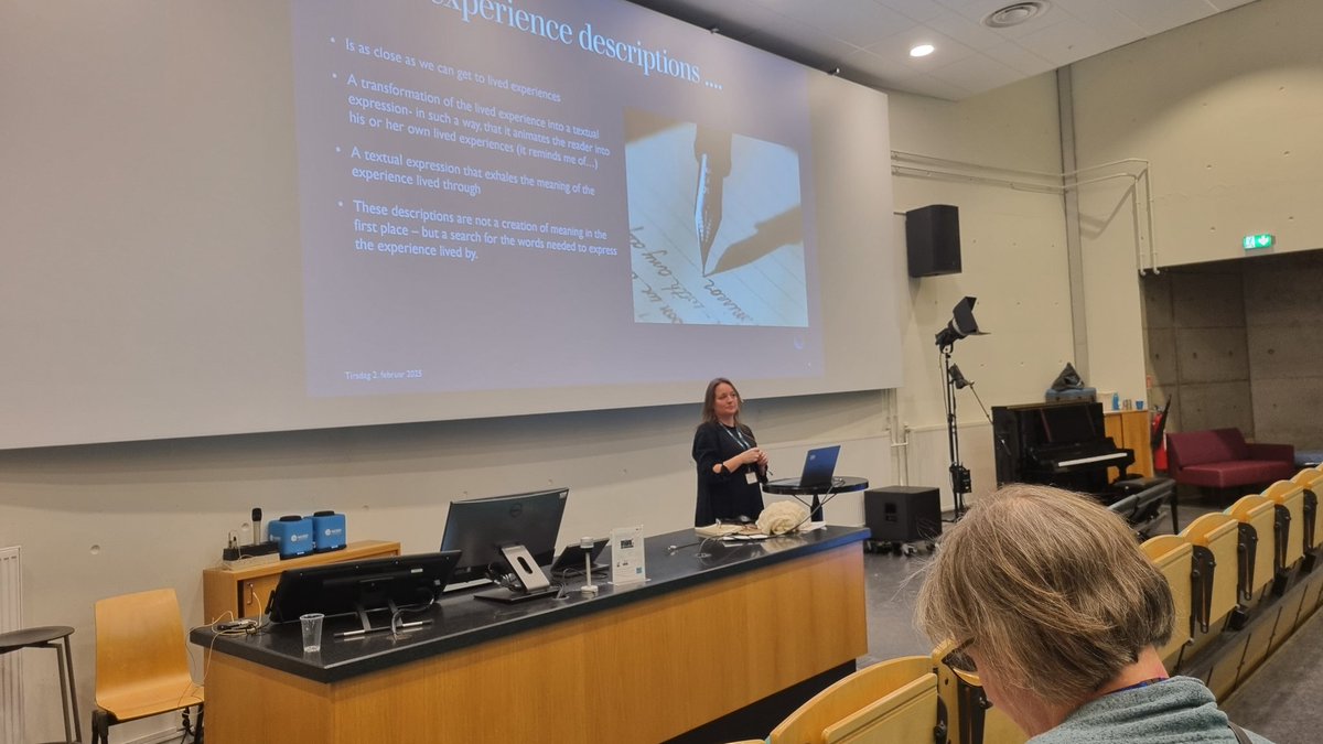 Grasping lived experiences – in education and research by Professor Sine Maria Herholdt-Lomholdt
#NordEntertainmentWeek2025 #storytelling <a href="/Norduniversitet/">Nord universitet</a>