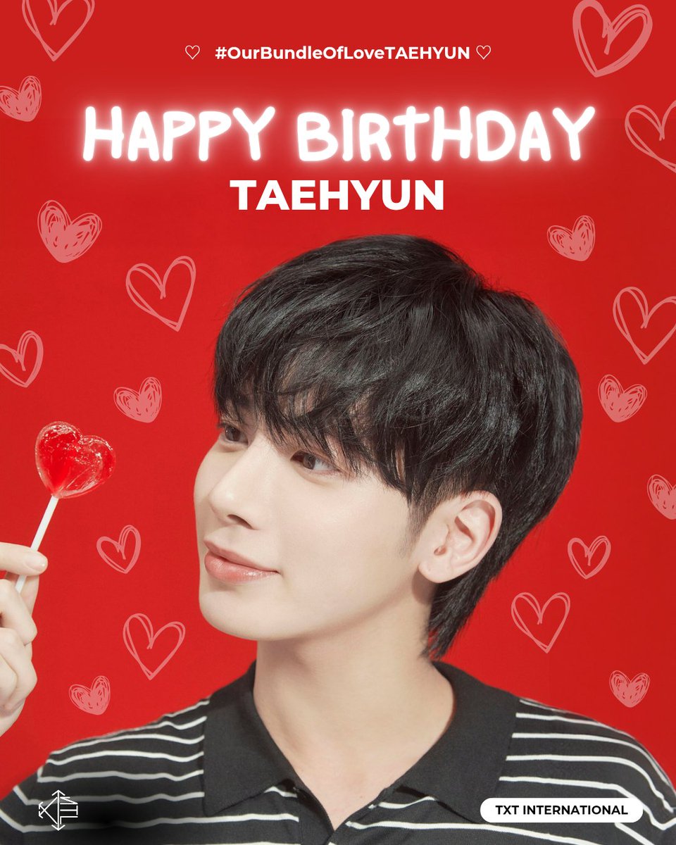 Happy Birthday, Taehyun! Wishing you a day filled with love