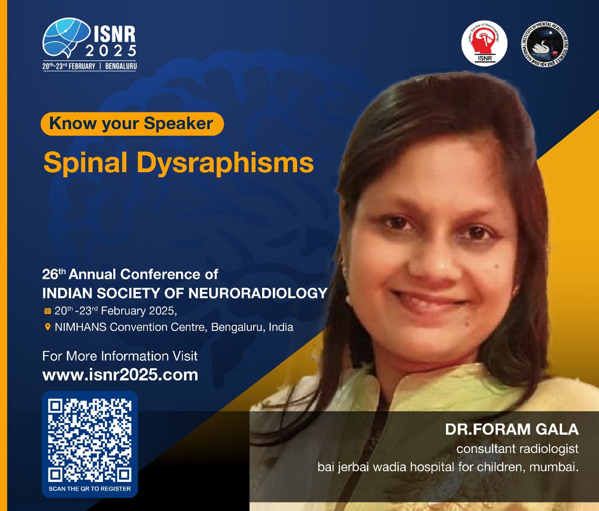 Focused expertise often offers deeper insights, and we're dedicated to bringing you the best in the field. Join us as the brilliant Dr. Foram Gala takes you through the intricacies of spinal dysraphisms.