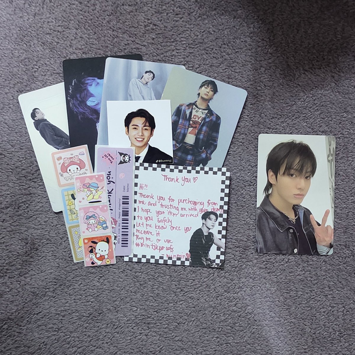 lunariiyx's tweet photo. ๐ โ #ssakiloves / #mintjkproofs
My first ever baby came home!! Literally couldn't calm my ahh while waiting for this. Tysm @tjkcollects for the smooth transaction and for the cutie freebies! Kilig much huhu เทโ โนโ ย โ .ฬฎโ ย โ โนโ เท https://t.co/WtY6FfO6ro
