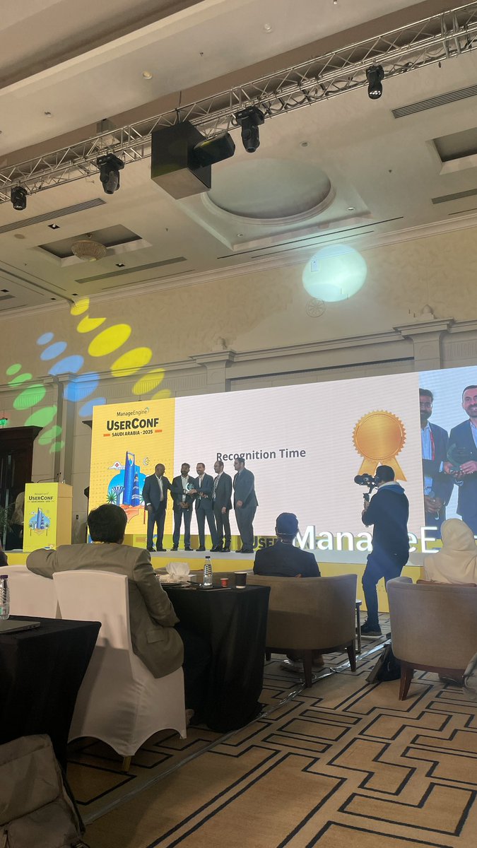 _0xzl's tweet photo. Honored to attend the ManageEngine Saudi Arabia User Conference 2025. It was a great opportunity to explore the latest tech solutions and exchange insights with top professionals.
Many thanks to the organizers and all participants for this exceptional event!

#ManageEngine https://t.co/56xHmEkEfo