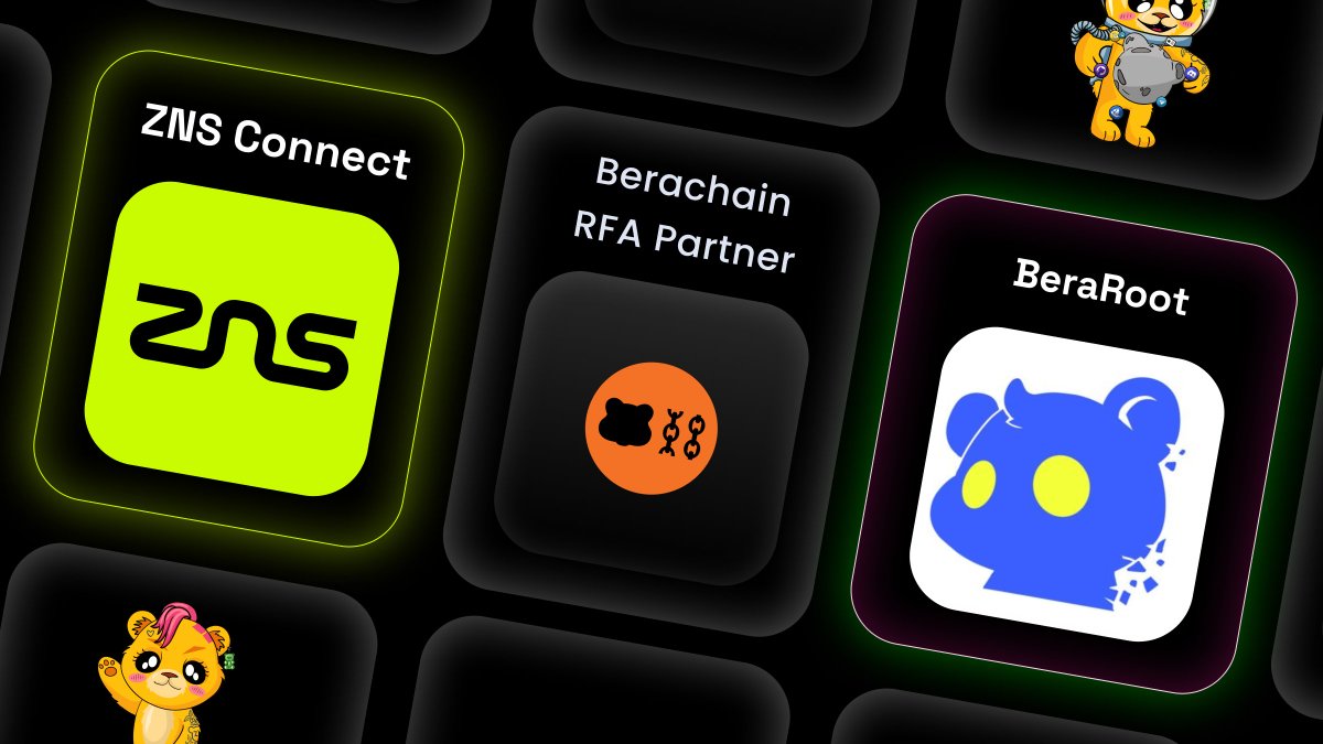 ZNSConnect's tweet photo. 🚀 ZNS x BeraRoot 🐻⛓️
Bringing decentralized identity to BeraRoot, the cost-effective DA network powering public blockchains & rollups!
This is just the beginning—stay tuned for Web3 naming solutions & exclusive utilities coming soon! 👀🔥
🌐 Explore: https://t.co/wJDqvaGdG1
🐻 NFTs: https://t.co/la8Qdmfihy
#ZNS #BeraRoot #Berachain #Web3