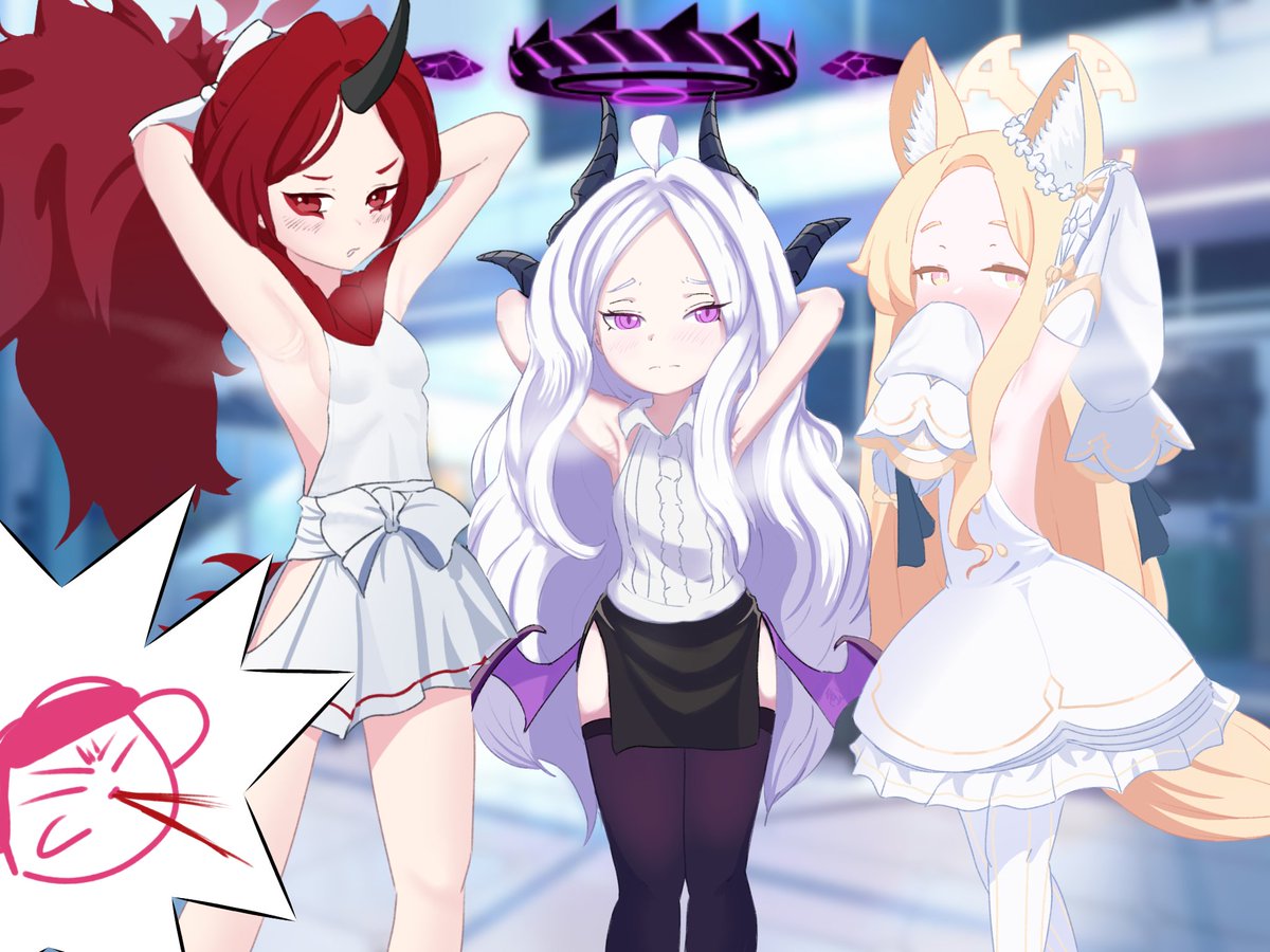 SMELLS DIVINE😋😋😋😋
#BlueArchive #ブルアカ