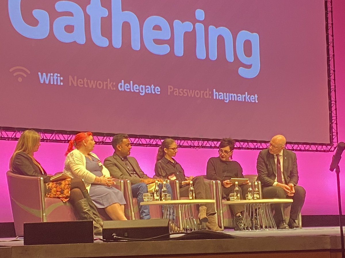 Lauren Blair (@lmi_blair) on Twitter photo Busy start to #SCVOGathering
<a href="/MistryTej/">Tejesh Mistry</a> questioning FM <a href="/JohnSwinney/">John Swinney</a> on sustainable funding and valuing the work of their sector on prevention and health inequalities Busy start to #SCVOGathering
<a href="/MistryTej/">Tejesh Mistry</a> questioning FM <a href="/JohnSwinney/">John Swinney</a> on sustainable funding and valuing the work of their sector on prevention and health inequalities