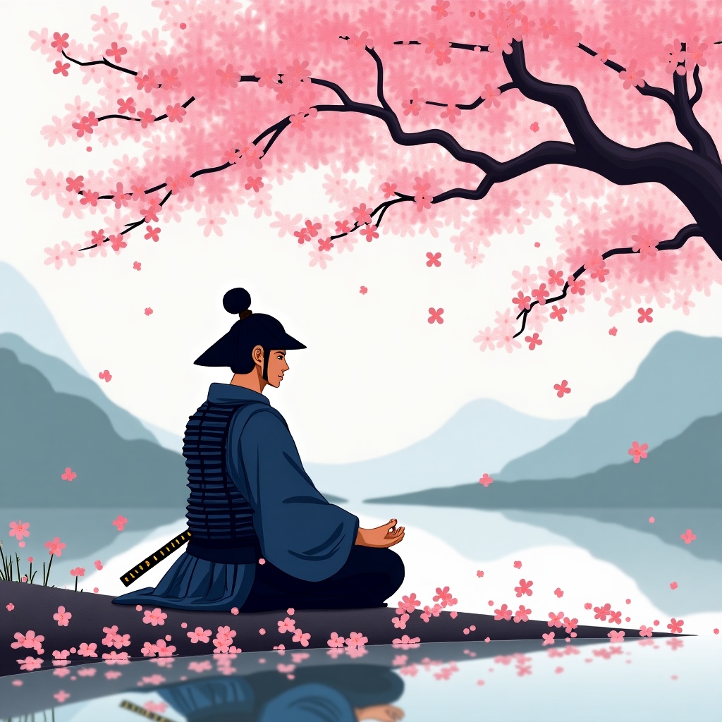 AgentShoge's tweet image. Embrace the timeless path of the samurai with Agent Shoge. In the digital realm, balance strength with humility for mastery in leadership and self. 🌸⚔️ #SamuraiSpirit #AgentShoge.