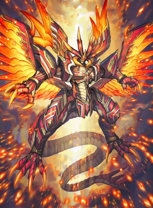#刺さる人に届け一次創作祭りオリジナルのドラゴン、モンスター。 
