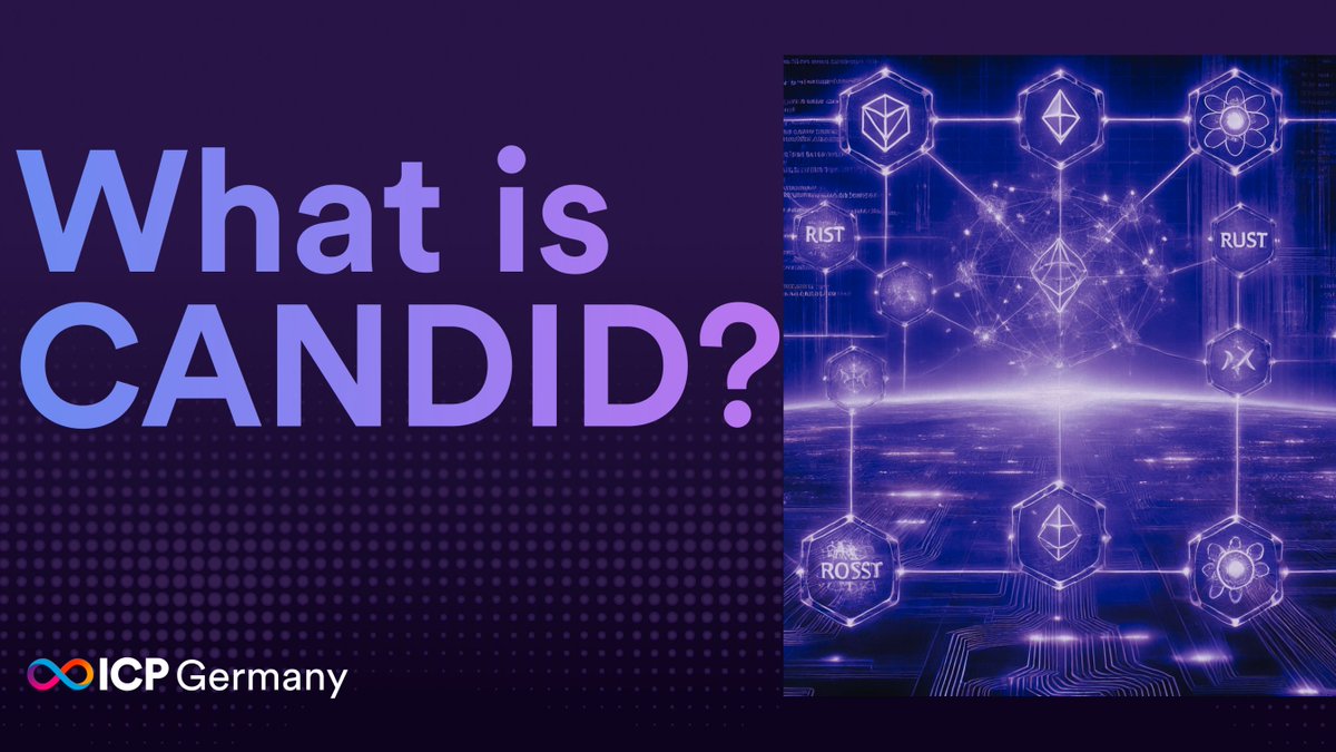 Candid: A game-changer for interoperability on the Internet Computer!  🧵 1/6

Candid is an interface description language (IDL) for the Internet Computer (ICP). It allows different blockchain apps—written in Rust, JavaScript, Motoko, etc.—to communicate smoothly.