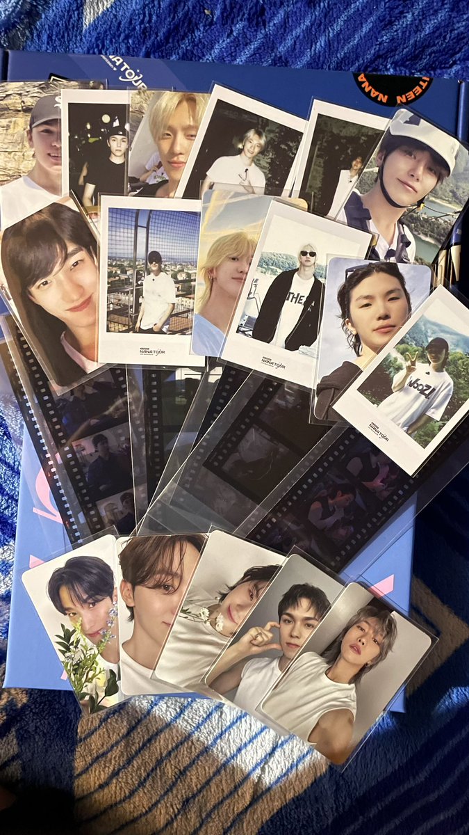 hi baka po may inch 

svt nana tour + dear carver rpc — 180 ea set or take all for 900 

— onhand
— can send vid condi
— payo | 5 days dop w/ nrdp
— direct jnt or sdd w/in mm
— mandaluyong area 

🏷️ wts lfb svt nana tour dear carver woozi minghao dk seungkwan vernon dino