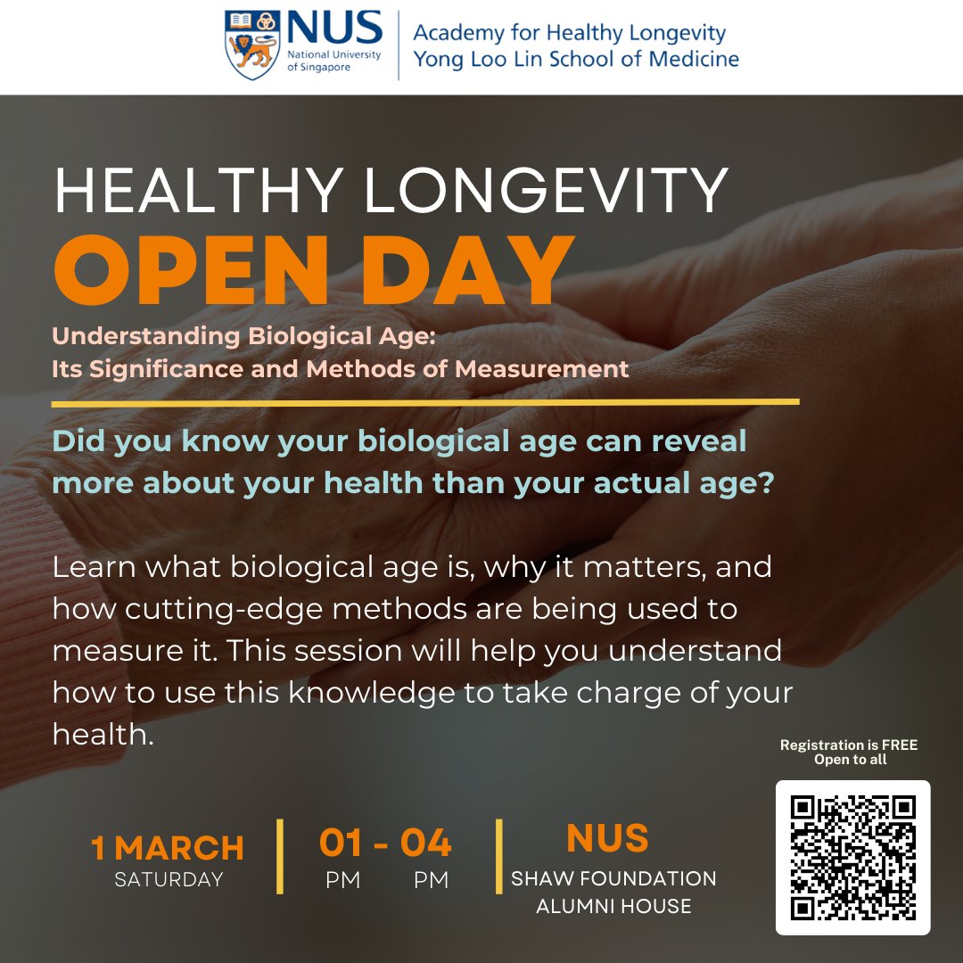 NUS Academy for Healthy Longevity tweet media