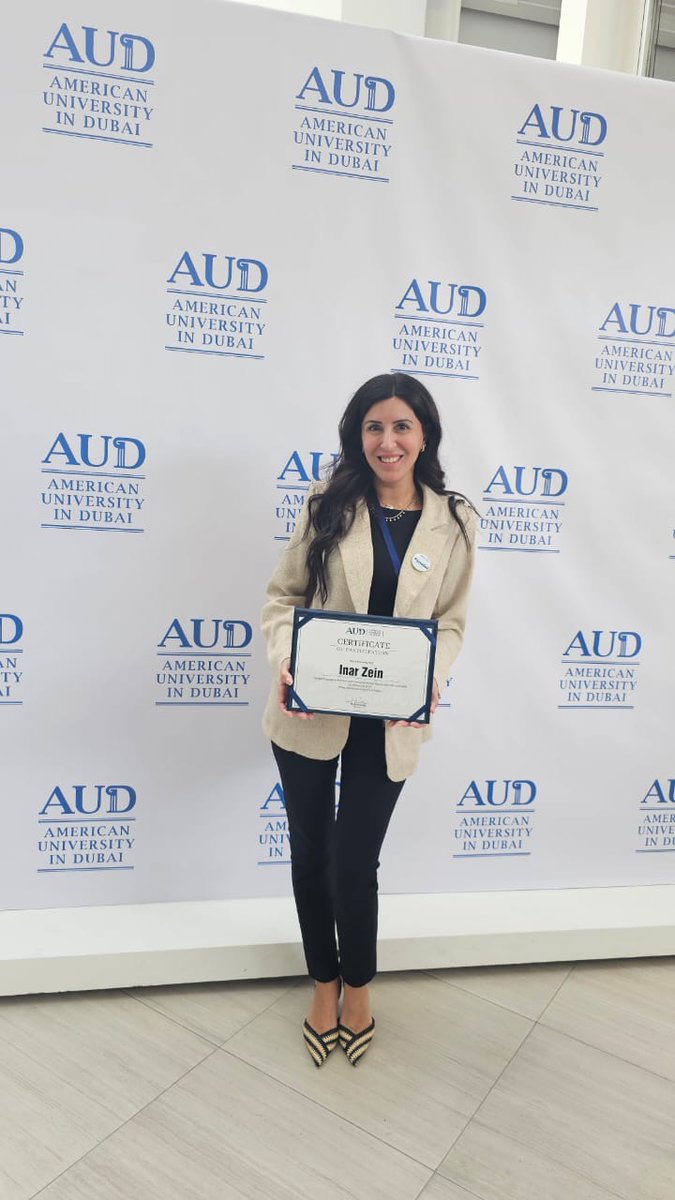 Inar Zein, Head of Uni. Admissions &amp; Career Guidance, was a panelist at AUD's Counselor Panel Workshop. "The workshop laid the groundwork for integrating AI into college counseling, inspiring its practical &amp; ethical use Embracing the future is not just an option, it’s inevitable!
