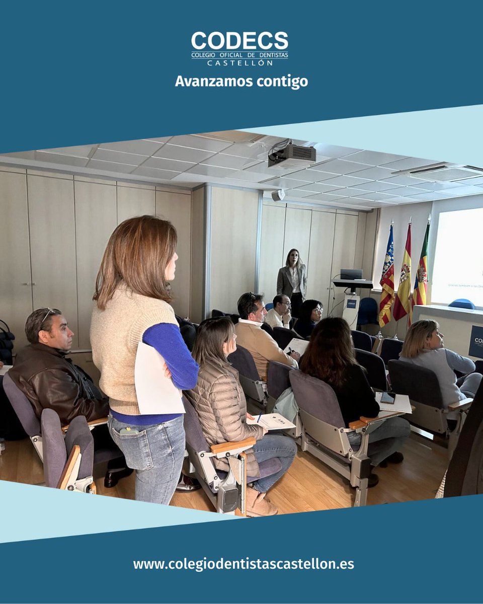 codecs_'s tweet image. Primera cita académica de 2025
El pasado sábado la sede del CODECS acogió la primera cita formativa de 2025: el curso organizado por SEPA ‘Recubrimiento radicular en el sector estético’, impartido por las doctoras Estefanía Laguna y María Mínguez.
@sepaprofessional