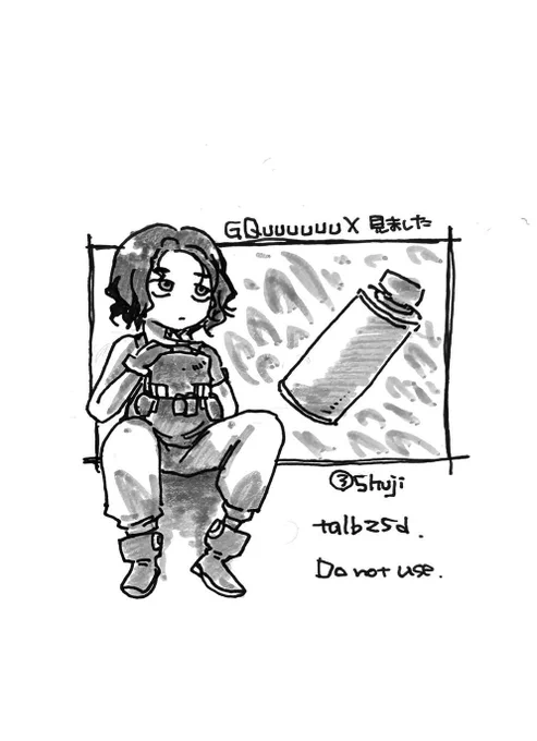 シャリアブルさんを挟んでシュウジさん。3人描けた!けど間に時間を置いてしまったので頭身変わってしまった。難しい。そうガンダムも言っている(?)。
余談ですが数日前に髪を切りました。ガンダムが言っていたので!(言ってないし仕事立て込んでただけ)
さっぱりした!でも!寒い! #talb25d絵日記 