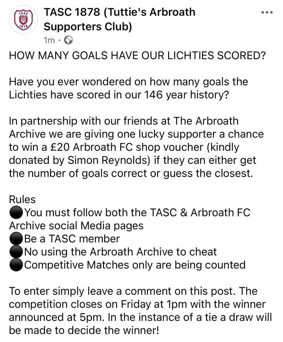Competition in partnership with <a href="/ArbArchive/">Arbroath FC Archive</a> ⬇️

Post your guess in the comments 🇱🇻