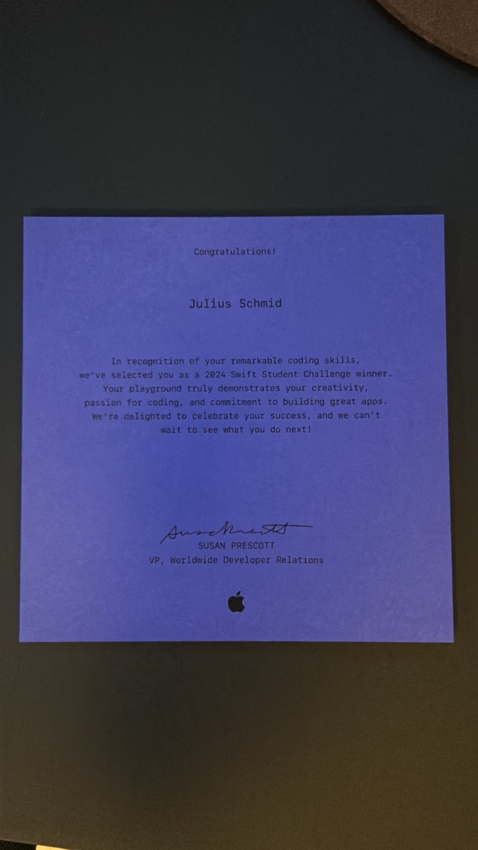 jussch_'s tweet photo. #SwiftStudentChallenge submissions are now open until February 23rd! 🧑🏻‍🔬👨‍💻 I highly encourage you to submit a project—it was a great experience for me last year. Hope to see you all at Dub Dub! https://t.co/DWWHyRtcca