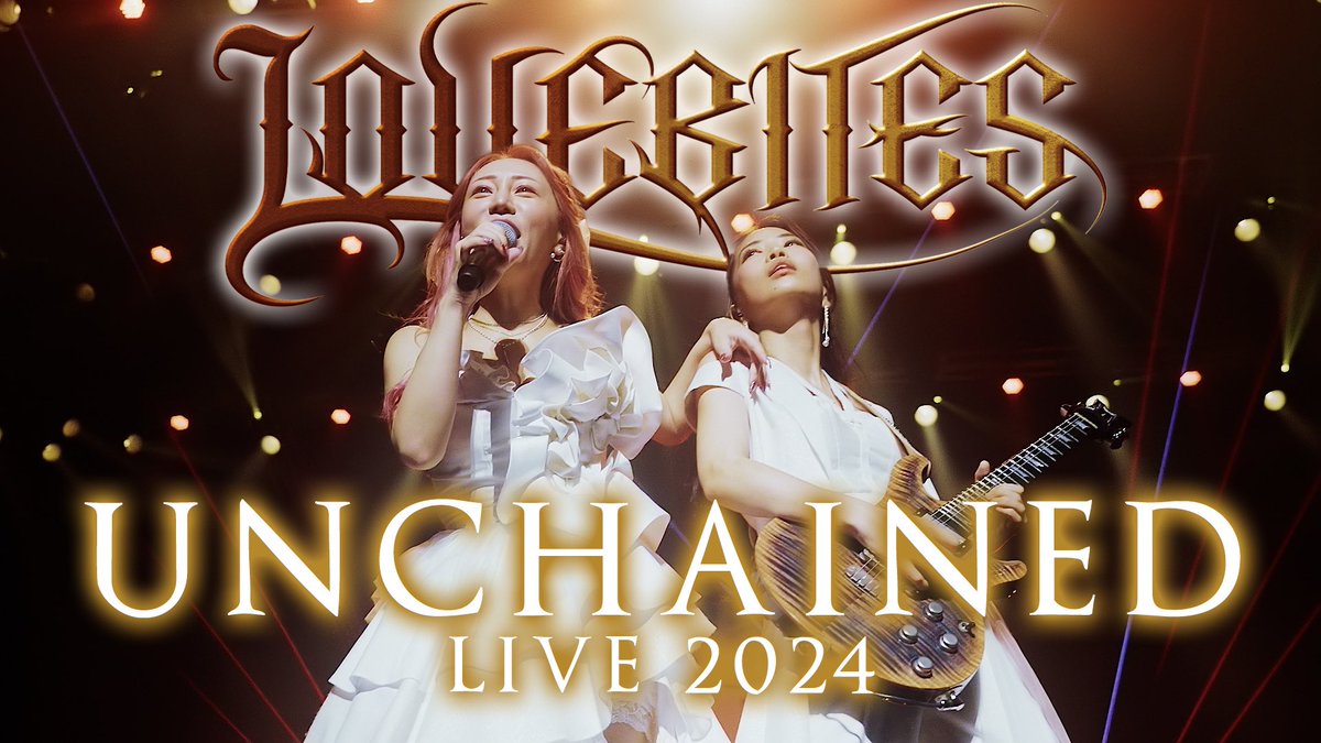 lovebites_jp's tweet photo. 🐺The official live video clip “#Unchained” from our new live BR/DVD ‘No More Tragedy’ premieres today Feb 4 at midnight (JST)!!
Set a reminder below!
🔔https://t.co/iJKJ0a24ry
Pre-order HERE: https://t.co/sS5GszW6H1
#LOVEBITES https://t.co/mc2lqYdUbh