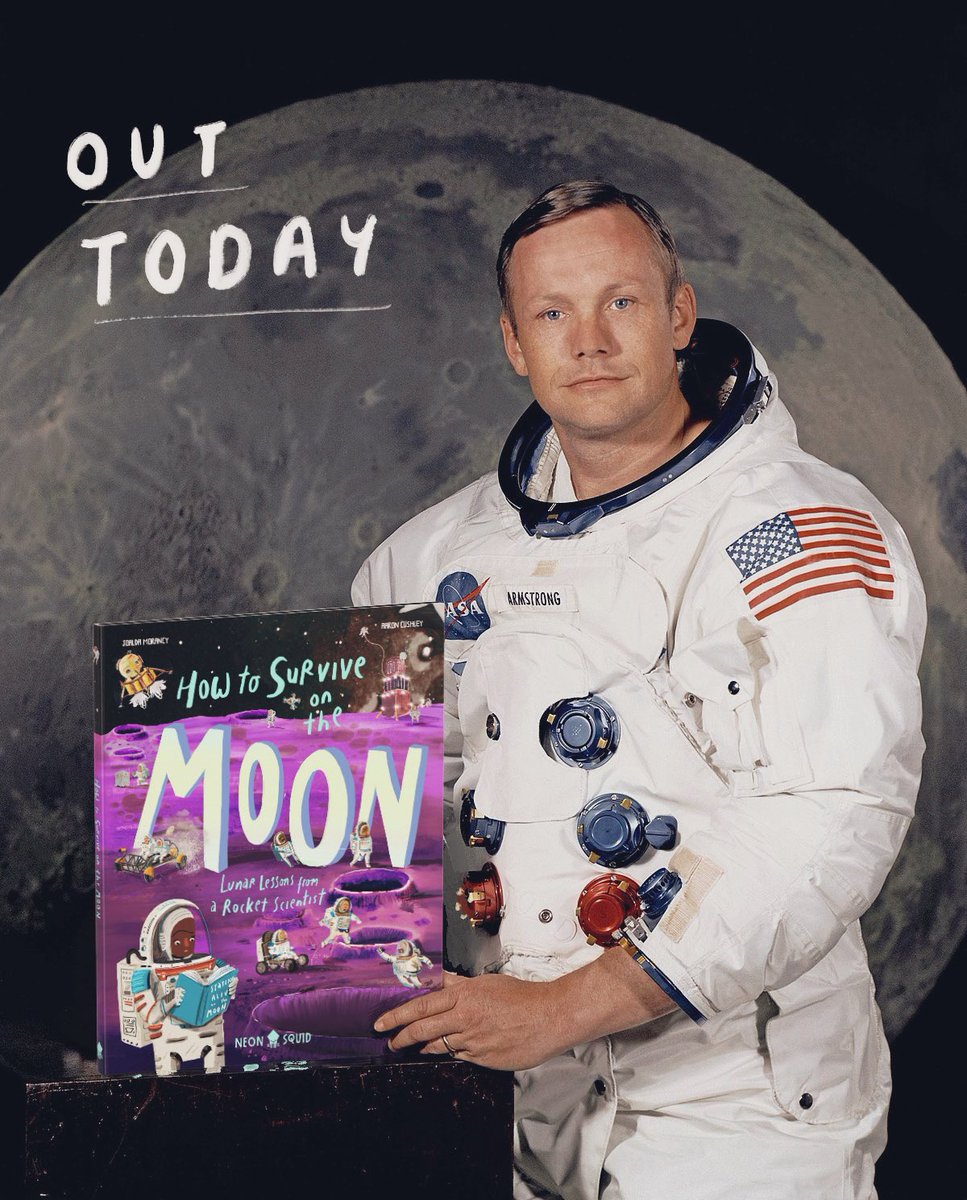Aaron Cushley (he/him/his) (@cushndoodle) on Twitter photo I bet Neil wishes he had this guide before that first moonwalk. How to survive on the Moon is out now in the US. U.K. spacers will have to wait until Thursday for it. Thanks to <a href="/neonsquidbooks/">Neon Squid</a> and <a href="/solarrsystem/">Joalda Morancy</a>! I bet Neil wishes he had this guide before that first moonwalk. How to survive on the Moon is out now in the US. U.K. spacers will have to wait until Thursday for it. Thanks to <a href="/neonsquidbooks/">Neon Squid</a> and <a href="/solarrsystem/">Joalda Morancy</a>!