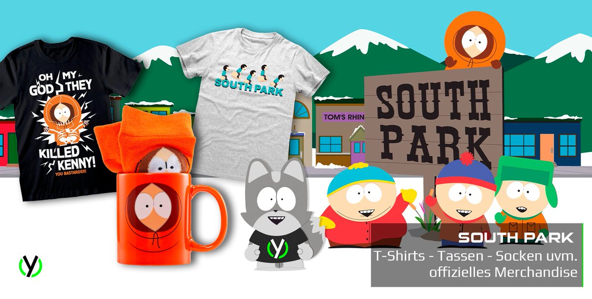 🤣🔥 South Park 🔥🤣
🛒 yvolve.shop/search?q=South…

Du liebst Cartman, Kenny, Stan &amp; Kyle?
Dann zeig’s mit offiziellem South Park Merch! 😍

Ob T-Shirts, Socken, Tassen oder Plüsch – hol dir die abgefahrensten Designs aus deiner Lieblingsserie! 🎬✨
#southpark