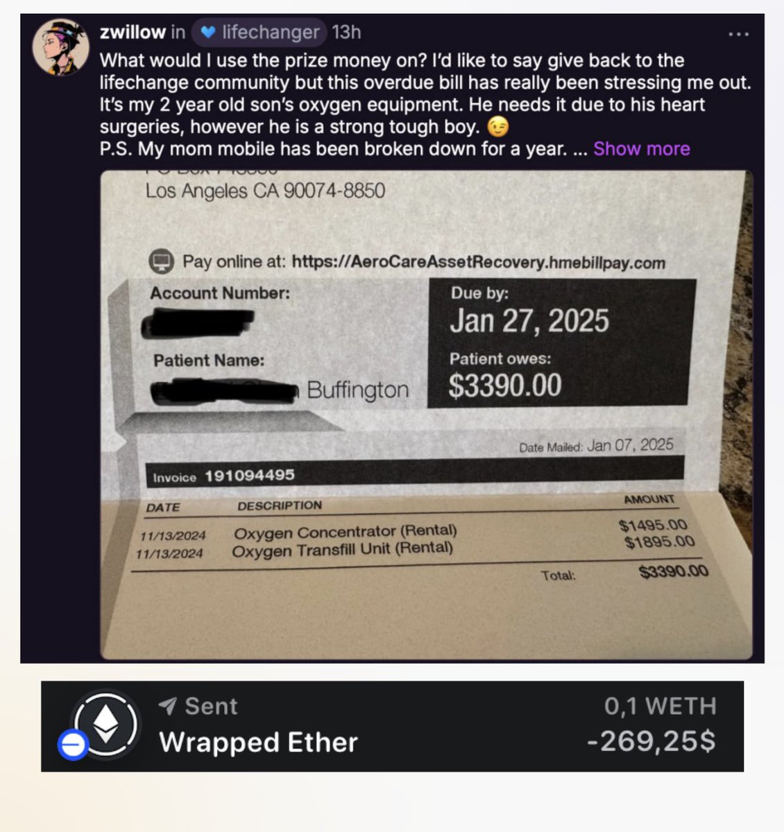 LifeChange ($LCT) tweet media