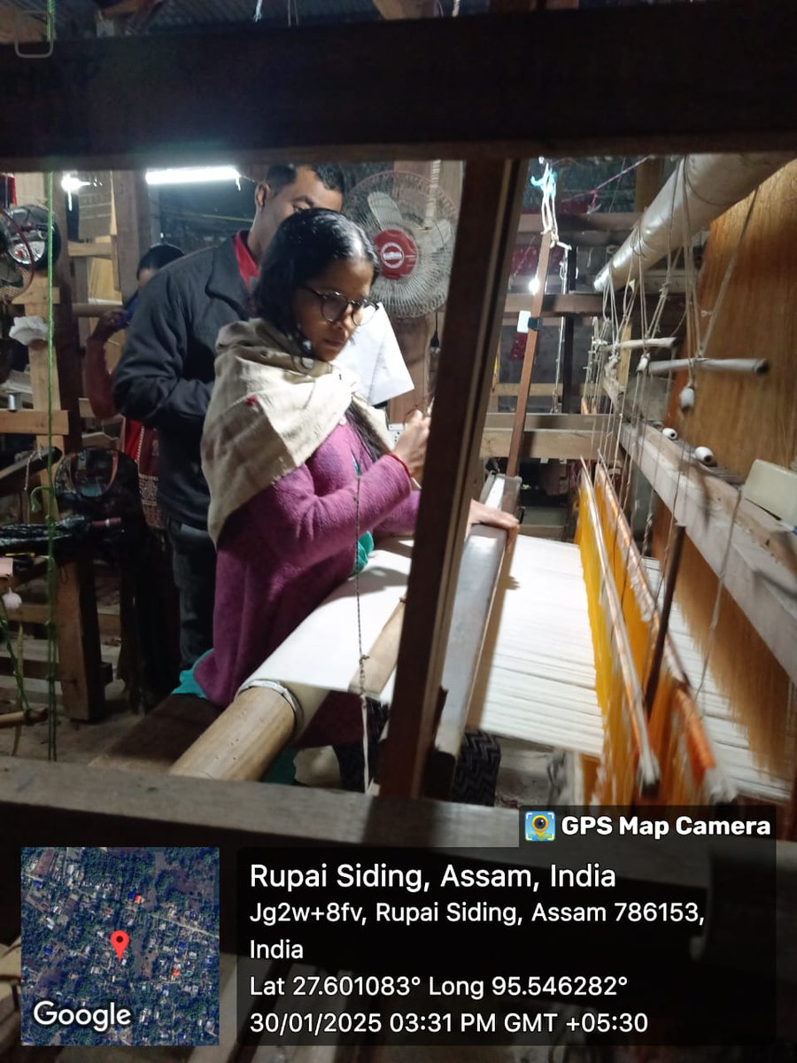 IntouchService1's tweet image. Assessment under Scheme name @PMKVY_ .0CSCMSTT at location- Yuba Sangha,Dist- Tinsukia, Assam on 30-01-2025 Batch ID - 2464048, TP: INDIAN INSTITUTE OF ENTREPRENEURSHIP Assessor: Nipon Bordoloi
@TextileSSC
@NSDCIndia
@PMOIndia
@GoiMord
@IndiaMGNREGA
@_DigitalIndia