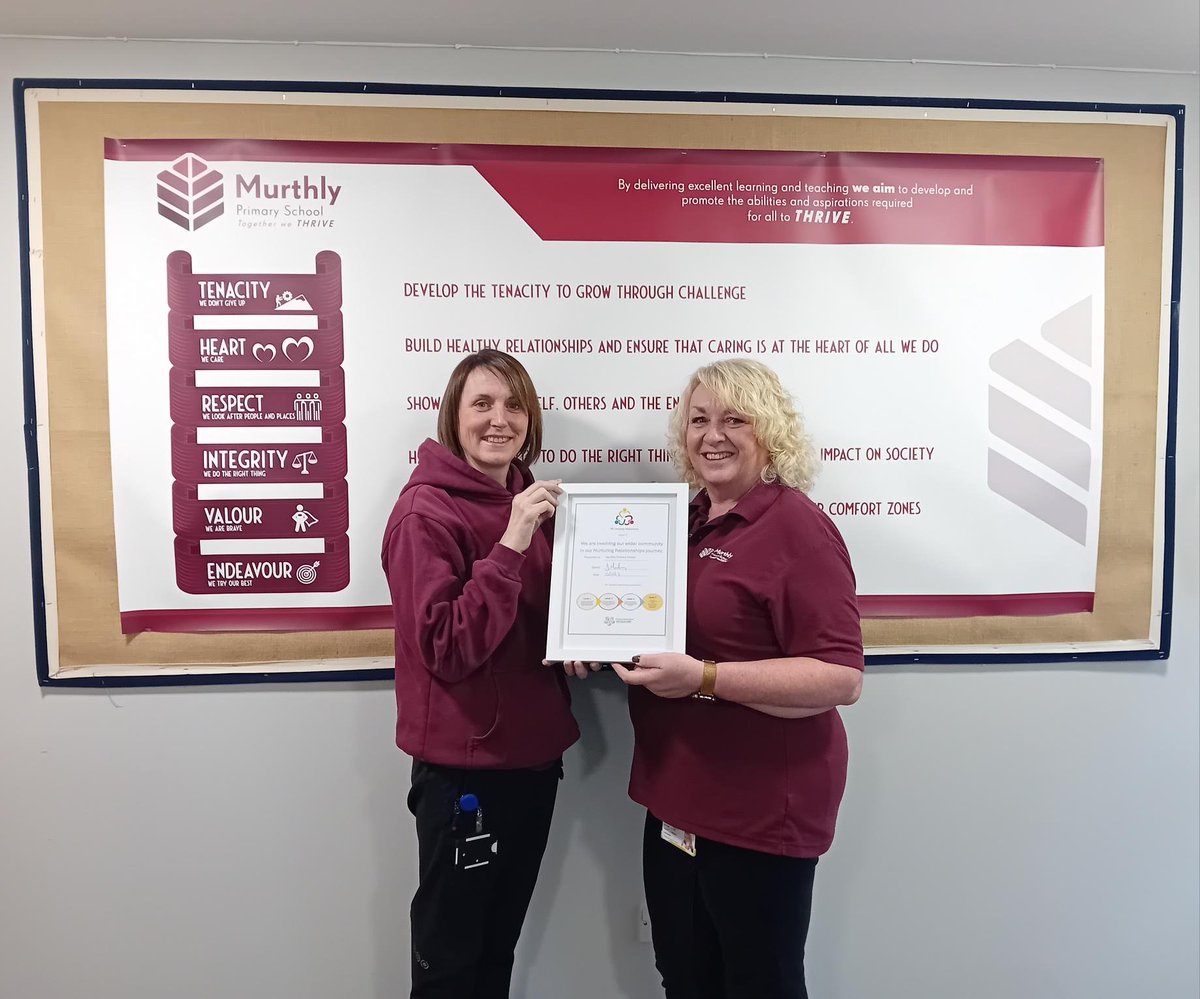 PKCnurture's tweet image. Congratulations Murthly Primary School for achieving Level 3 Accreditation for their work on Nurture Principle 4 &amp;amp; 5 which involved embedding consistent emotional literacy approaches and developing a relationships policy which reflect their core nurturing values at its heart 🌟